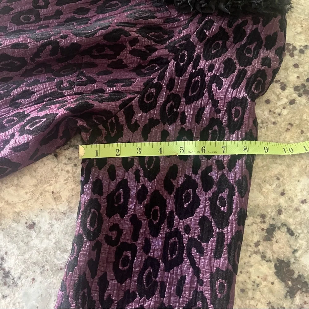 Lavender & Honey Chic Leopard Print Jacket Cape - Picture 11 of 13